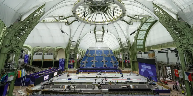 Grand Palais Bersolek Sambut Perhelatan Olimpiade Paris 2024