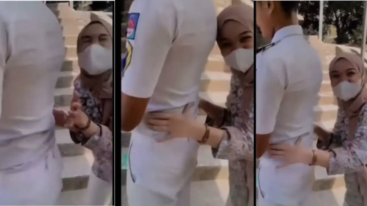 Viral Seorang Istri yang Ngidam Maunya Pegang Pinggang Cowok Ganteng dan Dipenuhi Oleh Suaminya (twitter.com/INDONE51A/status/1706987265417953685)