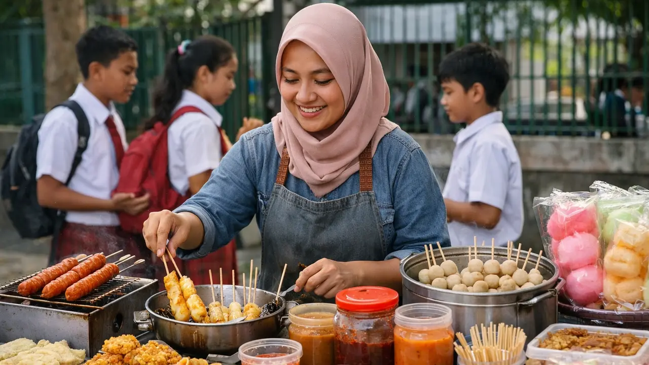 Ide Jualan Harian Tanpa Ribet 2026 (Foto: ChatGPT)
