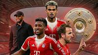 Ilustrasi Bayern Munchen juara Bundesliga. (Bola.com/AFP/Gemini)