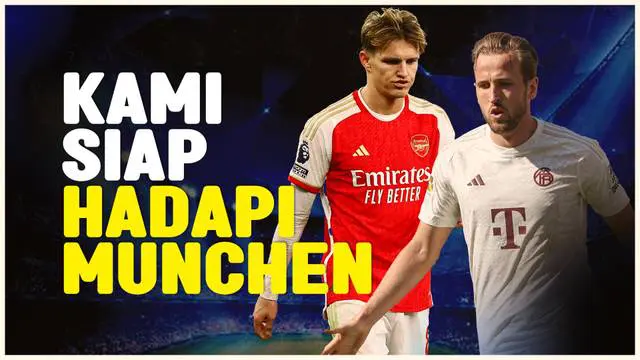 Berita video Arsenal menegaskan tidak takut dengan ketajaman Harry Kane, striker Bayern Munchen yang punya rekor baik ketika melawan Arsenal.