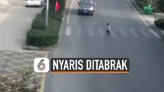vertical nyaris ditabarak