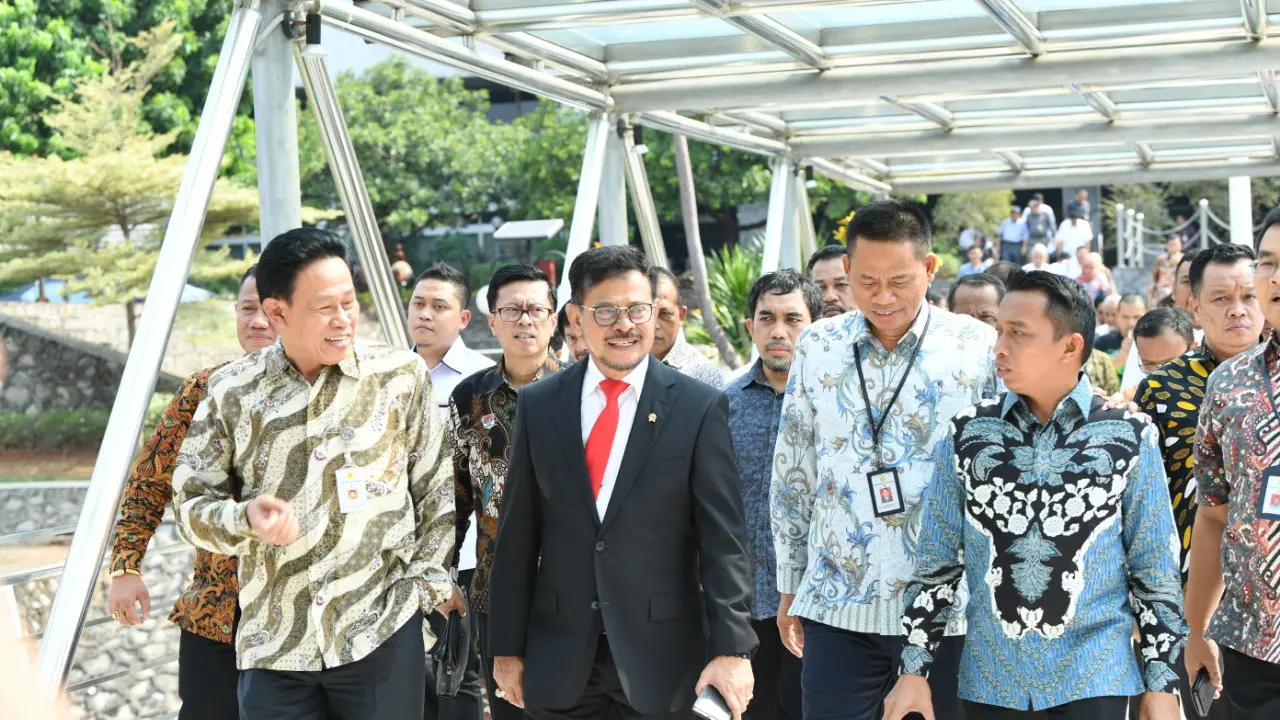 Syahrul Yasin Limpo akan Selesaikan Data Pertanian dalam 100 Hari Kerja