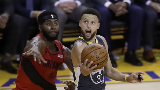 NBA: Comeback Gemilang, Warriors Menang Lagi atas Blazers
