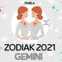 ilustrasi zodiak Gemini 2021/copyright by FIMELA.com