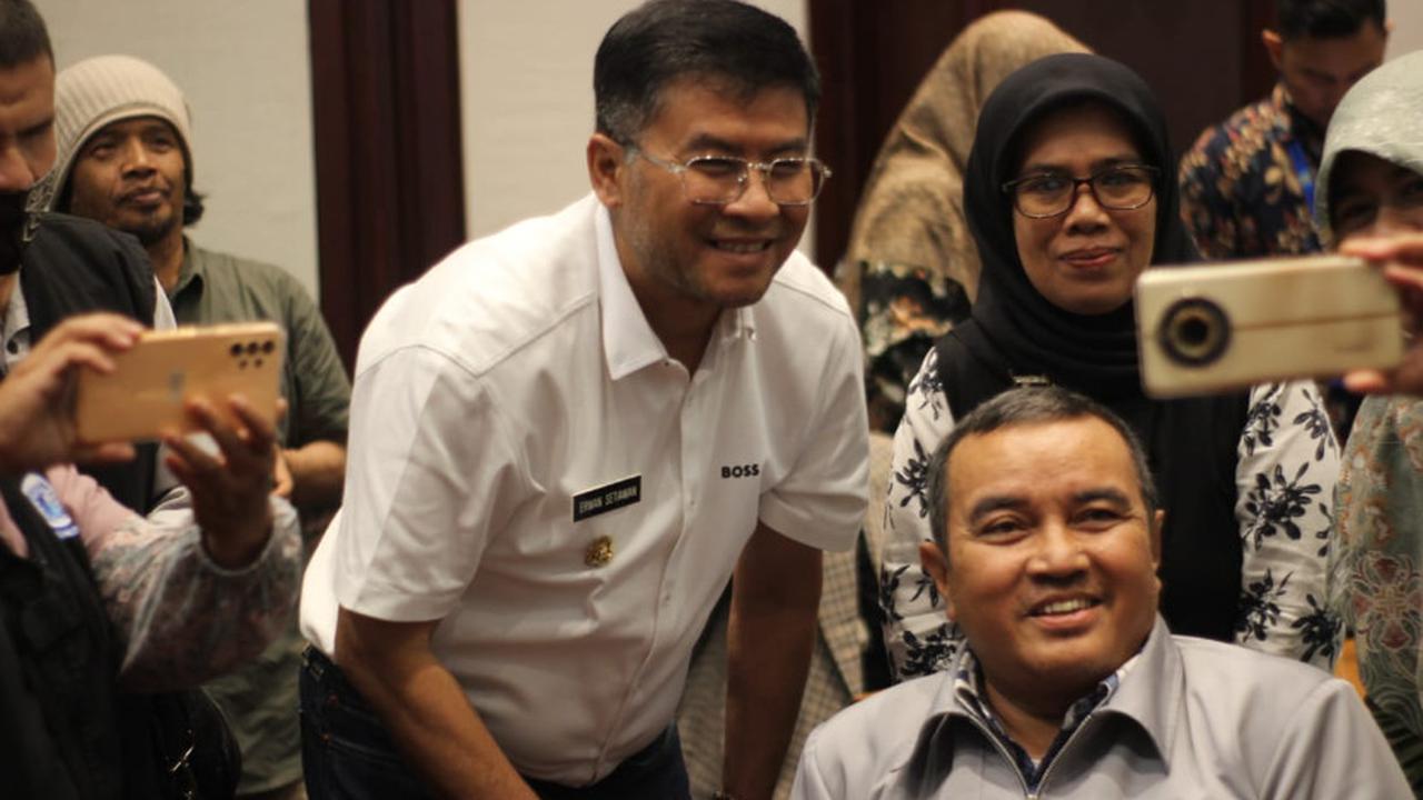 Wagub Jabar Erwan Setiawan Janji Dukung Program-Program Penyandang Disabilitas