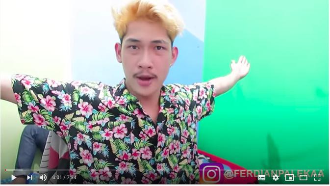 Febrian Paleka. (YouTube Ferdian Paleka)