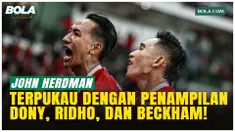 John Herdman memuji Dony Tri, Rizky Ridho, dan Beckham Putra usai tampil impresif di FIFA Series 2026 di GBK. Ketiganya dinilai punya potensi besar menjadi pemain top Timnas Indonesia.