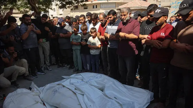 Pemakaman Massal di Gaza Belum Usai, Kali Ini 100 Korban Dikubur