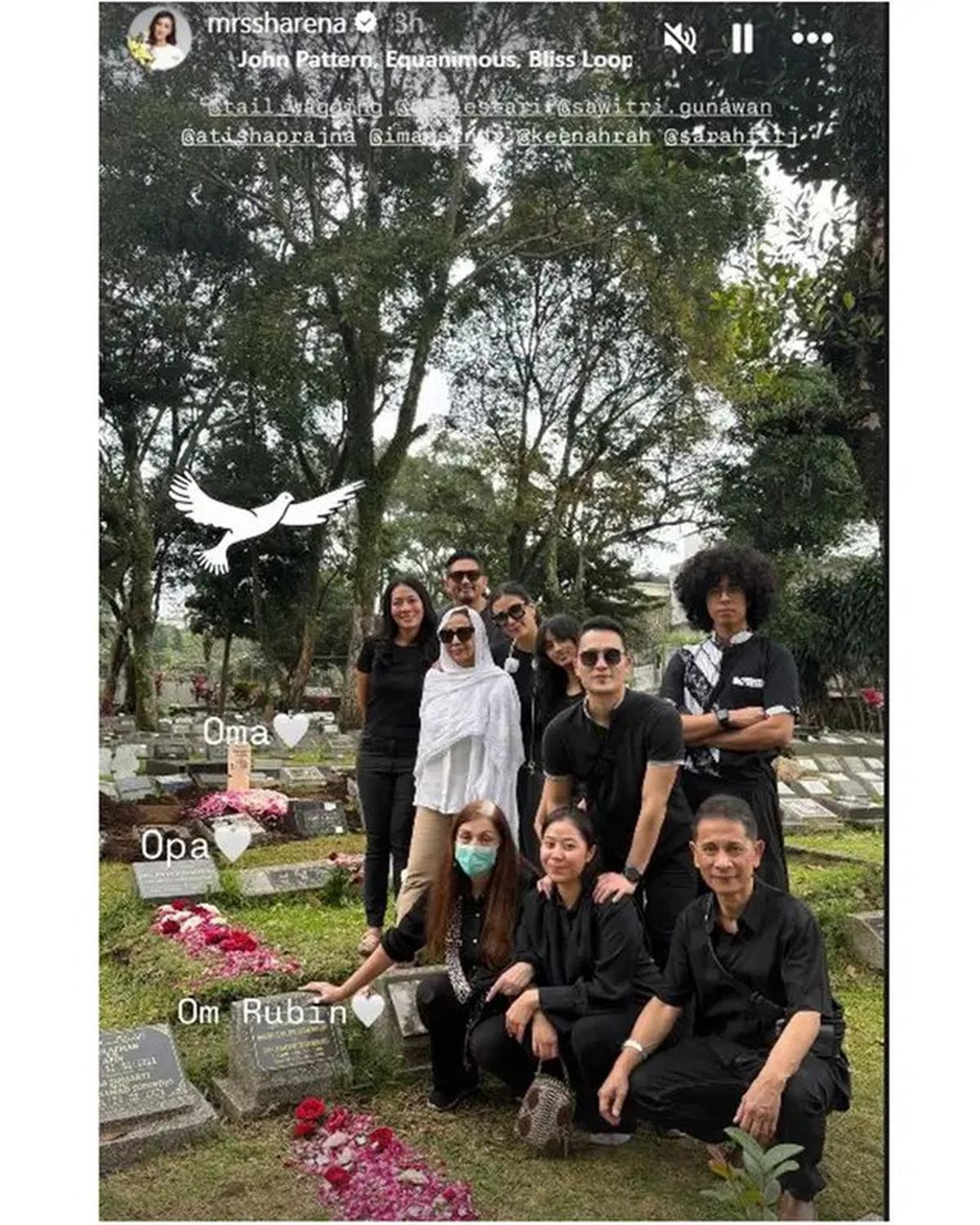 6 Potret Kenangan Sharena Delon dan Nenek Tercinta, Meninggal di Usia 101 Tahun