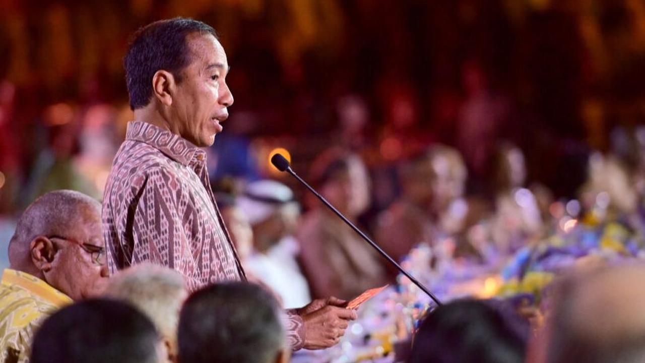 Jokowi menyampaikan ini dalam High Level Meeting KTT World Water Forum ke-10, Bali, Senin 20 Mei 2024. Hadir juga Ketua DPR Puan Maharani.