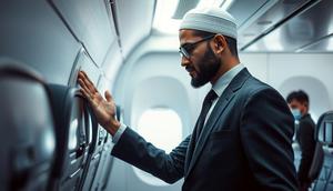 tata cara tayamum di pesawat.Ai