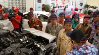 KEIN mengunjungi PT Toyota Motor Manufacturing Indonesia (Foto: Deny/Liputan6.com)