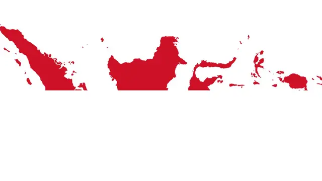 Ilustrasi peta Indonesia