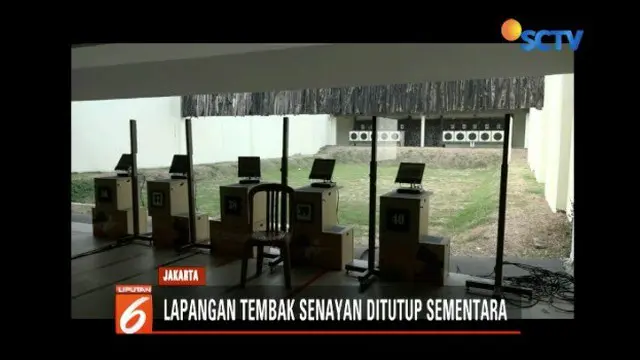 Lapangan Tembak Senayan ditutup sementara untuk proses penyelidikan dan penyidikan kasus peluru nyasar ke DPR.