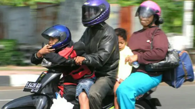 4. Satu Motor untuk Rame-rame