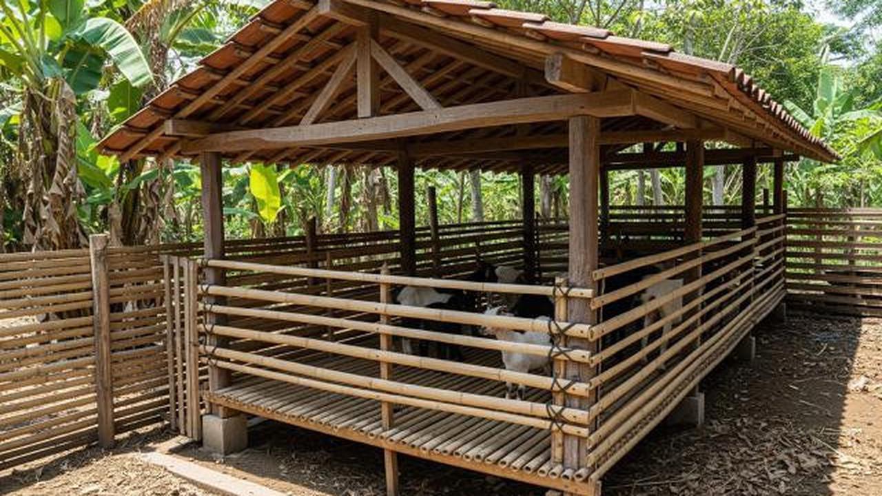7 Trik Bikin Kandang Kambing Minimalis di Lahan Sempit, Solusi Efisien untuk Peternak Rumahan