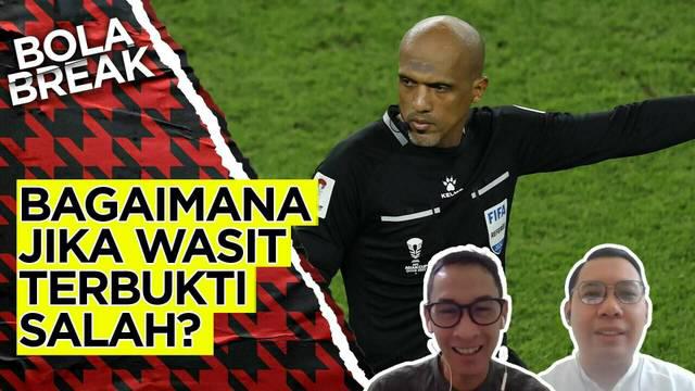 Bola Break kali ini akan membahas paska laga Timnas Indonesia kontra Bahrain yang berlangsung Kamis (10/10/2024). Salah satu bahasan kami ialah soal sosok wasit yang cukup kontroversial di pertandingan ini. Seperti apa pembahasannya?