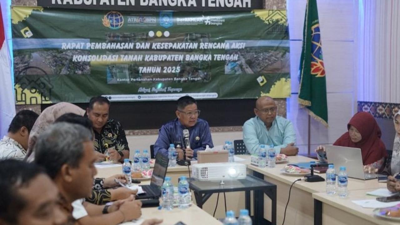 Tahukah Anda? Program Konsolidasi Tanah Bangka Tengah Dorong Pembangunan dan Kesejahteraan Masyarakat