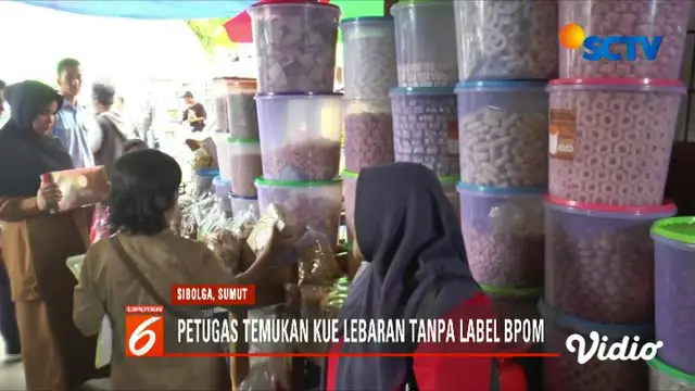 BPOM Sibolga Temukan Kue Lebaran Tanpa Label dan Tanggal Kedaluwarsa