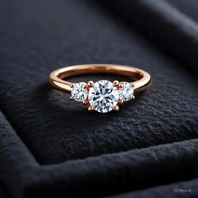 Model Cincin Emas Rose Gold