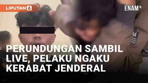 VIDEO: Viral Aksi Perundungan Oleh Remaja Sambil Live Tiktok di Bandung, Pelaku Ngaku Kerabat Jenderal