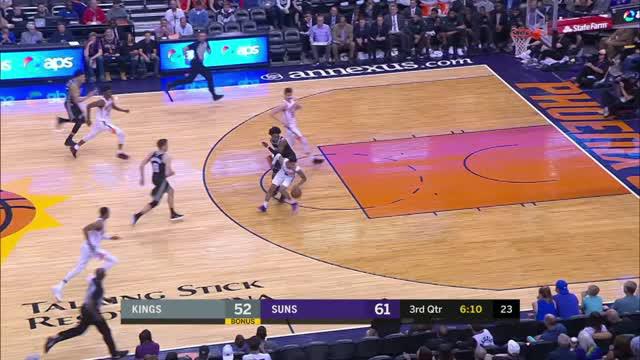 Berita video game recap NBA 2017-2018 antara Phoenix Suns melawan Sacramento Kings dengan skor 97-94.