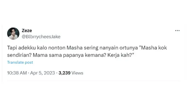 6 Pertanyaan Netizen tentang Kartun Ini Kocak, Bikin Ikut Bertanya-tanya