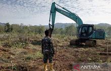 Korps Marinir Percepat Pembangunan Hunian Sementara di Tapanuli Selatan