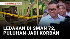 Imbas ledakan di SMAN 72 , Kelapa Gading, Jakarta Utara, melukai sedikitnya 54 korban dan yang mayoritas adalah siswa. Sejumlah korban harus dioperasi dan sebagian besar mengalami masalah pendengaran.