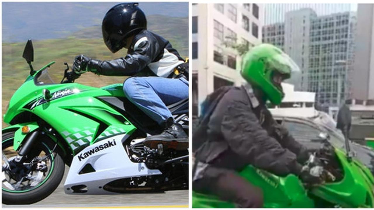 Pria Ini Ubah Penampilan Sepeda Jadi Motor, Videonya Kocak Banget