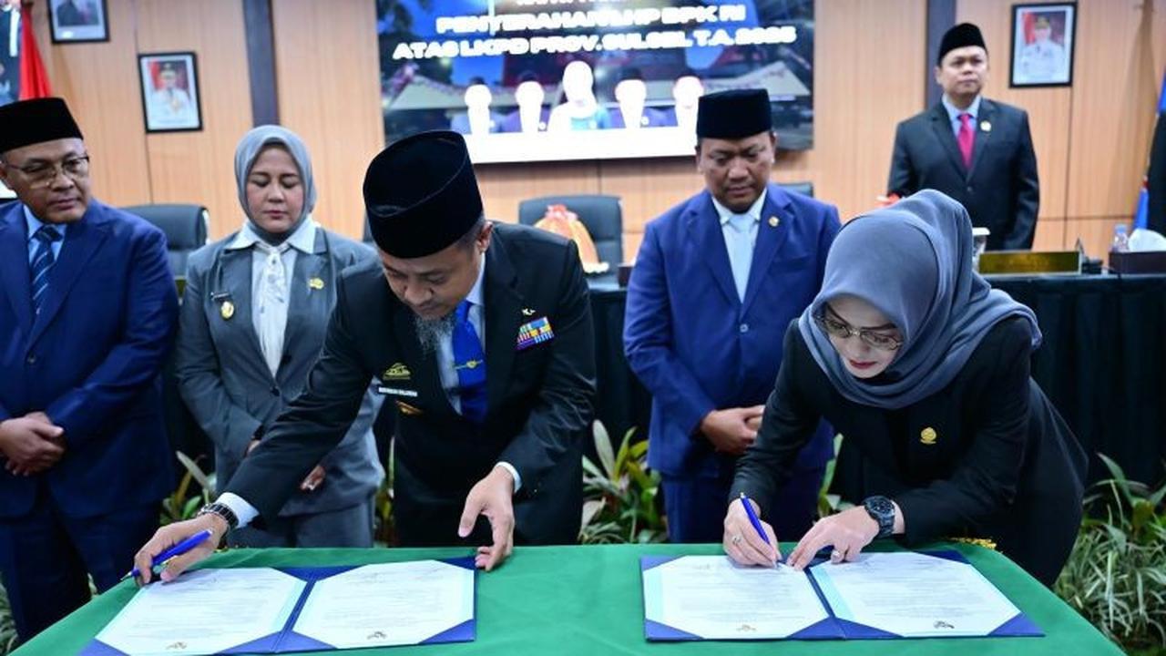 BPK Beri Opini WTP Pemprov Sulsel 2025, Soroti Catatan Penting Pengelolaan Keuangan