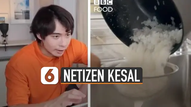 Acara masak-masak di salah satu televisi swasta Inggris membuat netizen asia kesal. Karena cara memasak nasinya sangat tidak wajar.