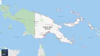 Papua Nugini (Google Map)
