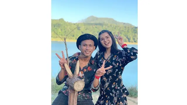 5 Momen Mesra Osvaldo Haay dengan Shella Pricilia, Didoakan Netizen Berjodoh