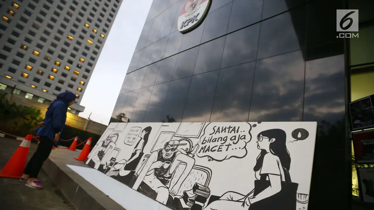 PHOTO: Melawan Korupsi dengan Karya Komik dan Ilustrasi Antikorupsi 