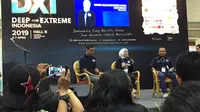 Acara jumpa pers pemecahan rekor dunia Guinness Book of Record oleh Wasi di JCC, Senayan, Jakarta (6/4/2019). (Marco Tampubolon)