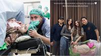 Momen Mahalini melahirkan anak pertama. (sumber: Instagram/rizkyfbian)