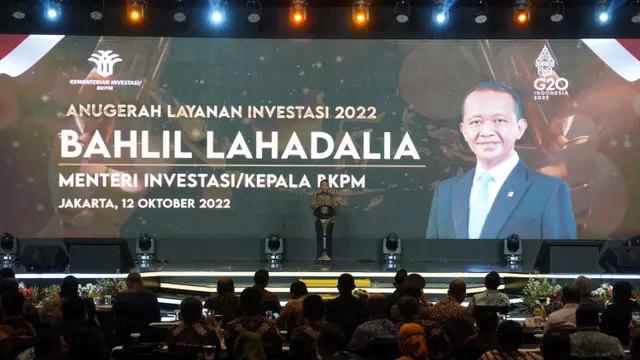 Kementerian Investasi/Badan Koordinasi Penanaman Modal (BKPM) kembali memberikan penghargaan Anugerah Layanan Investasi (ALI) tahun 2022. (Dok BKPM)