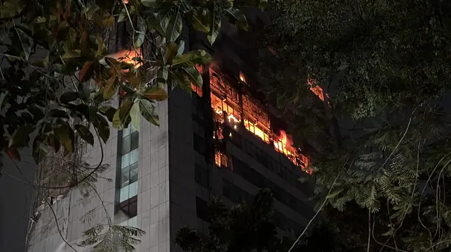 Dishub Terapkan Rekayasa Lalu Lintas Imbas Kebakaran Gedung Bapenda DKI