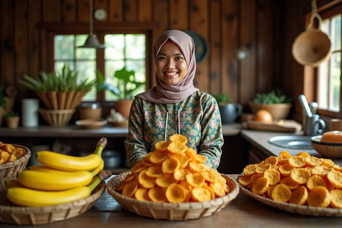 cara membuat sale pisang