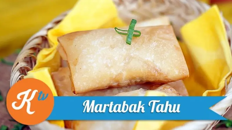 Resep Martabak Tahu, Camilan Nikmat di Akhir Pekan