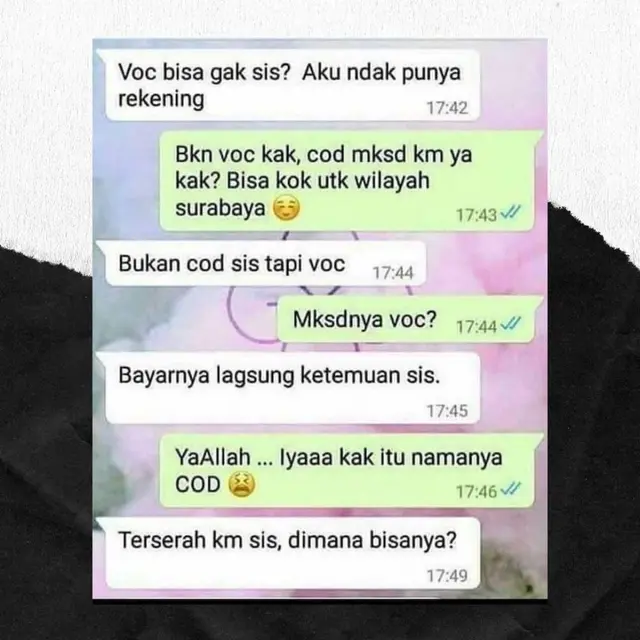 6 Chat Penjual COD dengan Pembeli Ini Penuh Drama, Bikin Geregetan