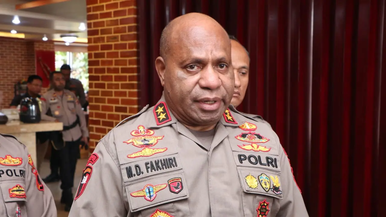 Kapolda Papua Irjen Mathius D Fakhiri