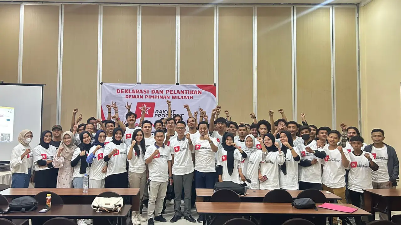 Ketum DPP Progresif, David Krisna Alka resmi melantik Dewan Pimpinan Wilayah (DPW) Perhimpunan Rakyat Progresif Provinsi Banten (Istimewa)