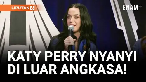 VIDEO: Lauren Sanchez Terbang ke Luar Angkasa Bareng Katy Perry &amp; Gayle King!