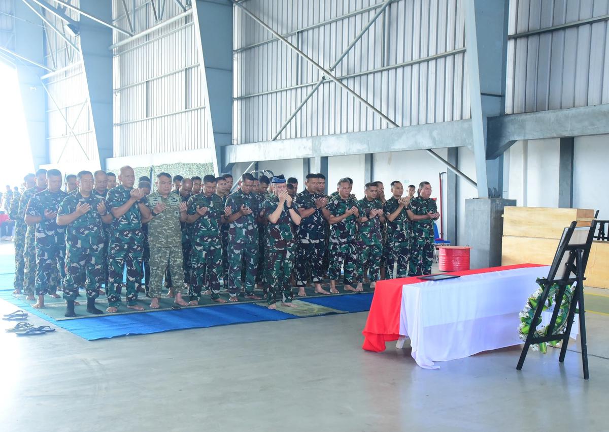 TNI AL lepas jenazah prajurit marinir
