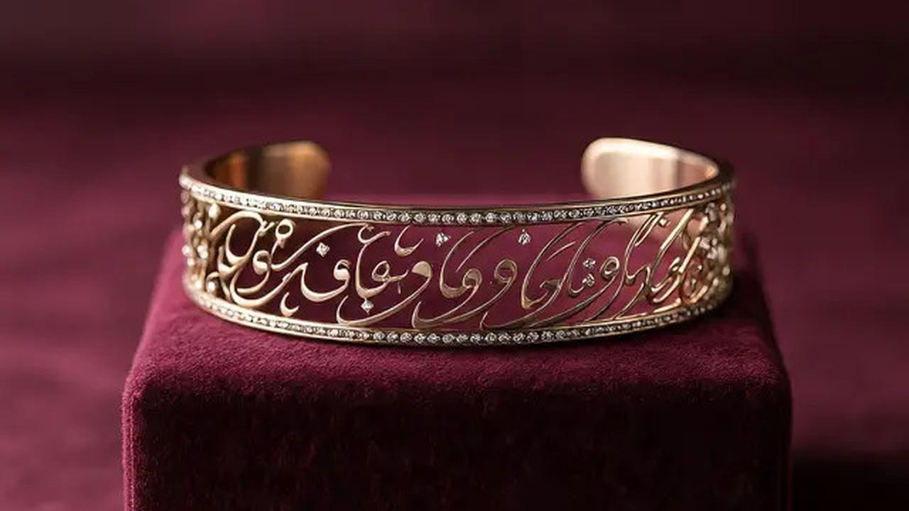 Gelang Emas Cuff Islami