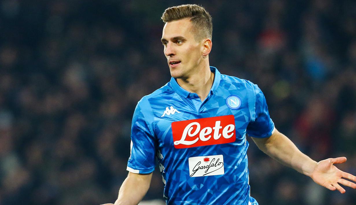 5. Arkadiusz Milik (Napoli) - 17 Gol. (AFP/Carlo Hermann)