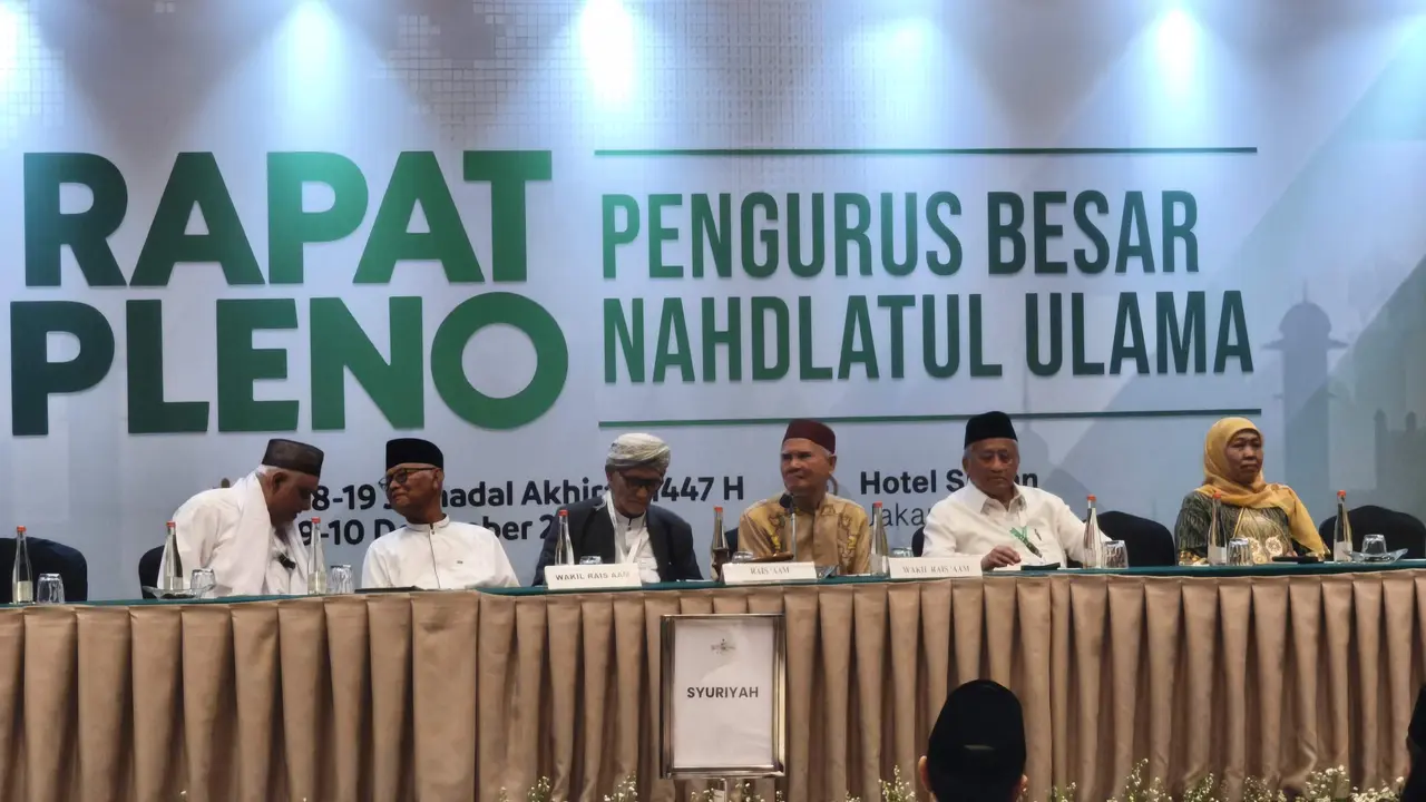 Rapat Pleno Penetapan Pj Ketum PBNU